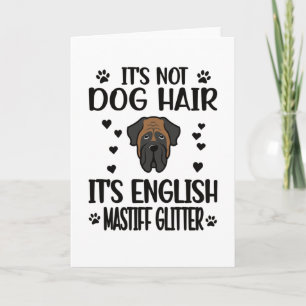 English Mastiff Lover English Mastiff Mom Dog Dad Card