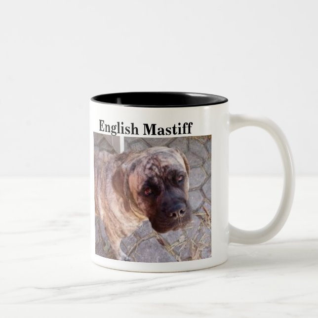 English Mastiff Mug - Customized (Right)