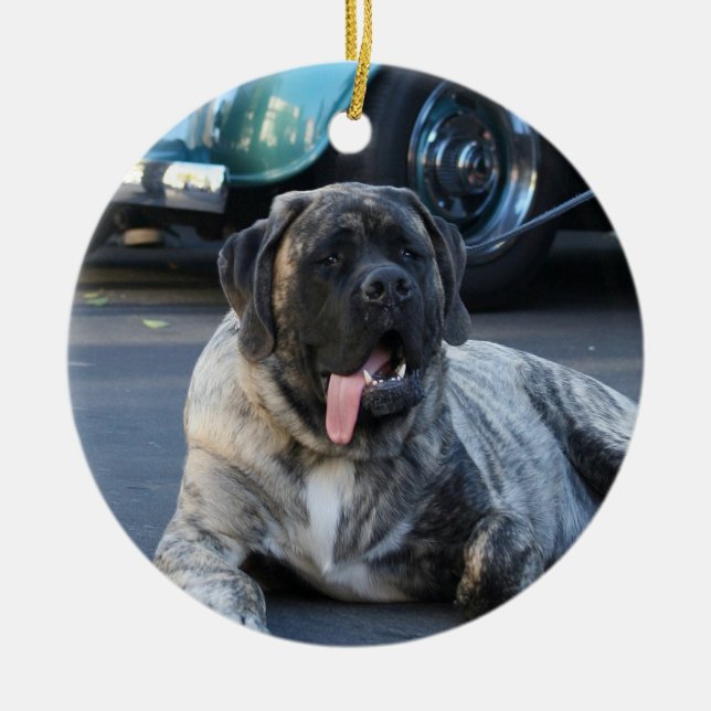 English Mastiff ornament (Front)