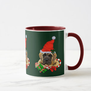 English Mastiff Puppy Christmas Gifts Mug