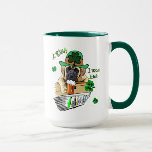 English Mastiff St Patricks Mug
