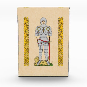 English Medieval Knight Circa 1430 Photo Block