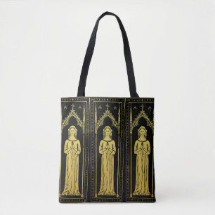 English Medieval Portrait 1300 Lady Joan Cobham Tote Bag