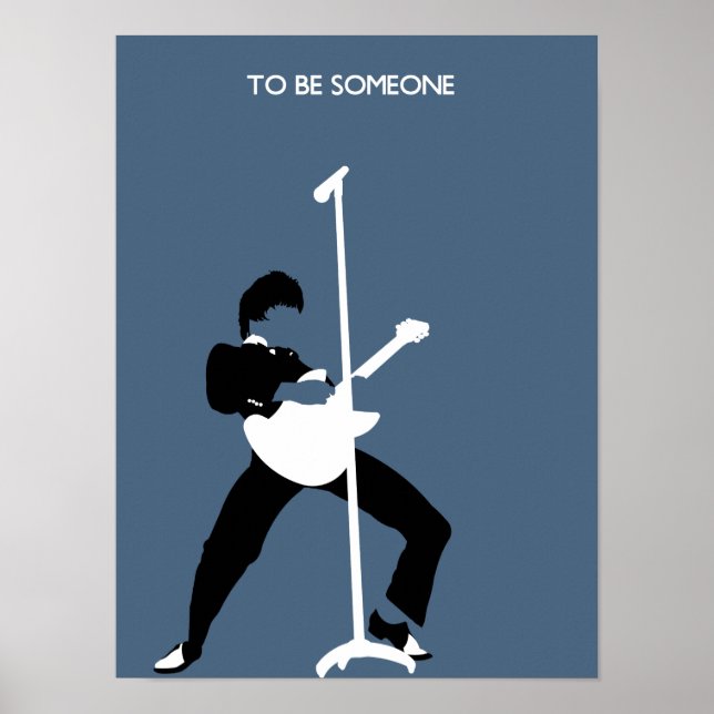 English Mods Modfather minimalist art Poster (Front)