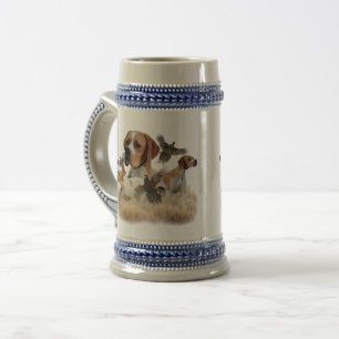 English Pointer Beer Stein