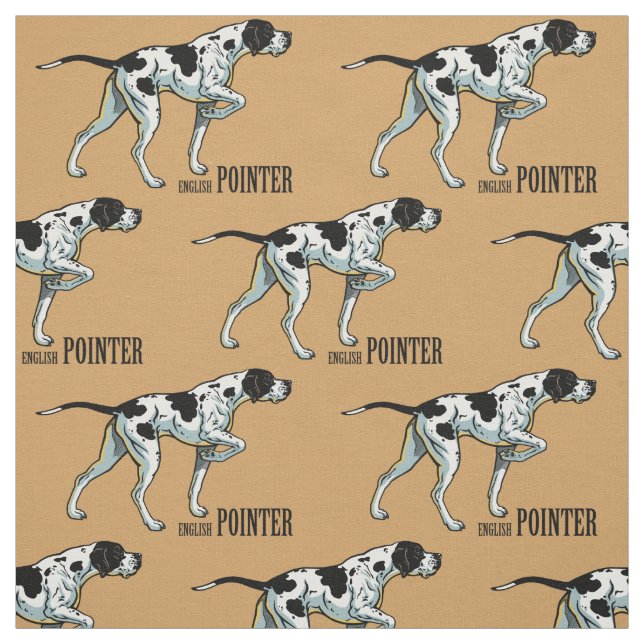 english pointer fabric (Swatch)