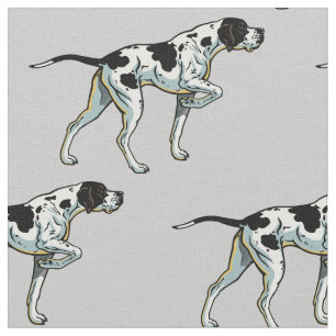 english pointer fabric