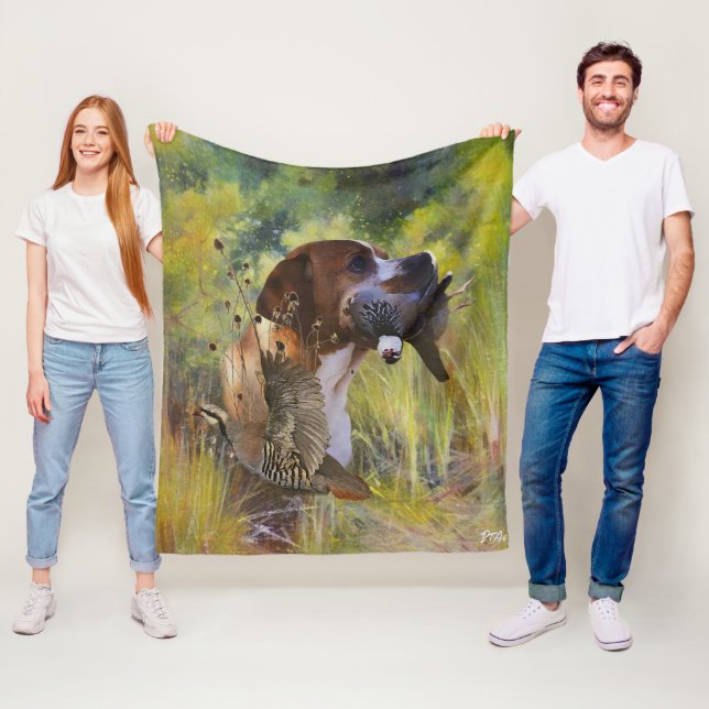 English Pointer   Fleece Blanket (In Situ)