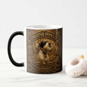 English Pointer Hunting ,Chukar partridge Magic Mug