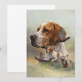 English Pointer Invitation