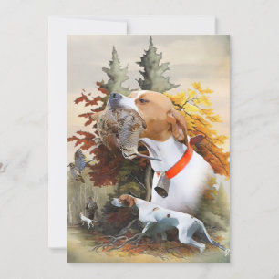 English Pointer  Invitation