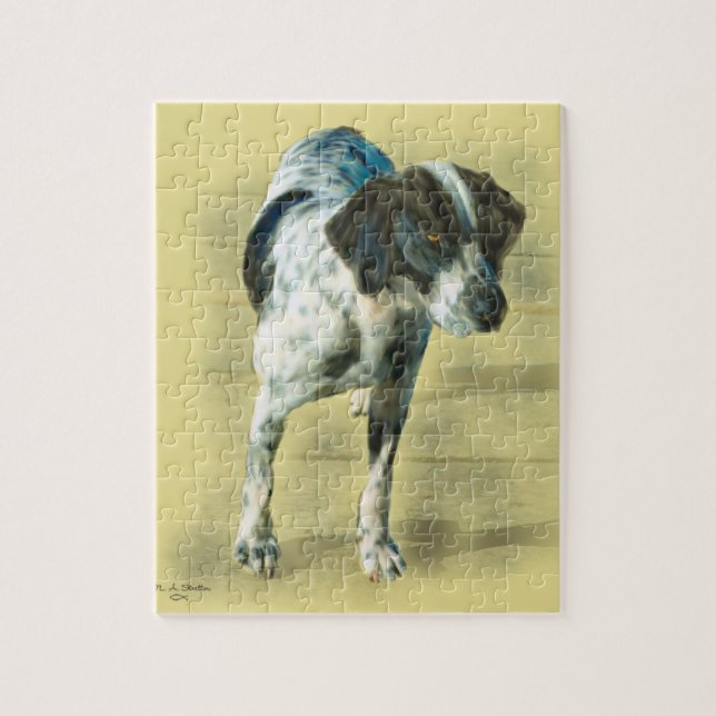 English Pointer Jigsaw Puzzle (Vertical)