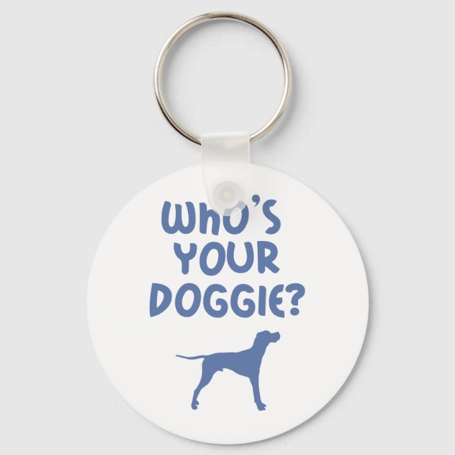 English Pointer Keychain (Front)