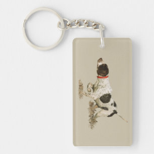 English Pointer Keychain