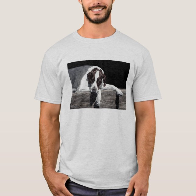 English Pointer - Light T-shirt - "Sophie" (Front)