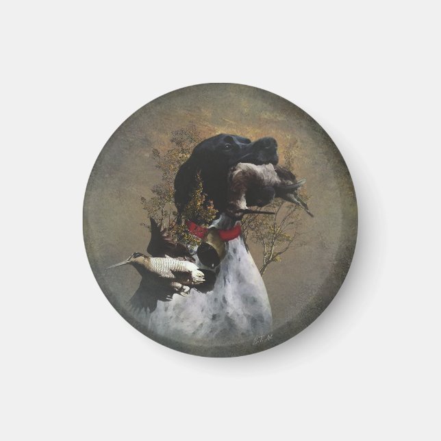 English pointer      magnet (Front)