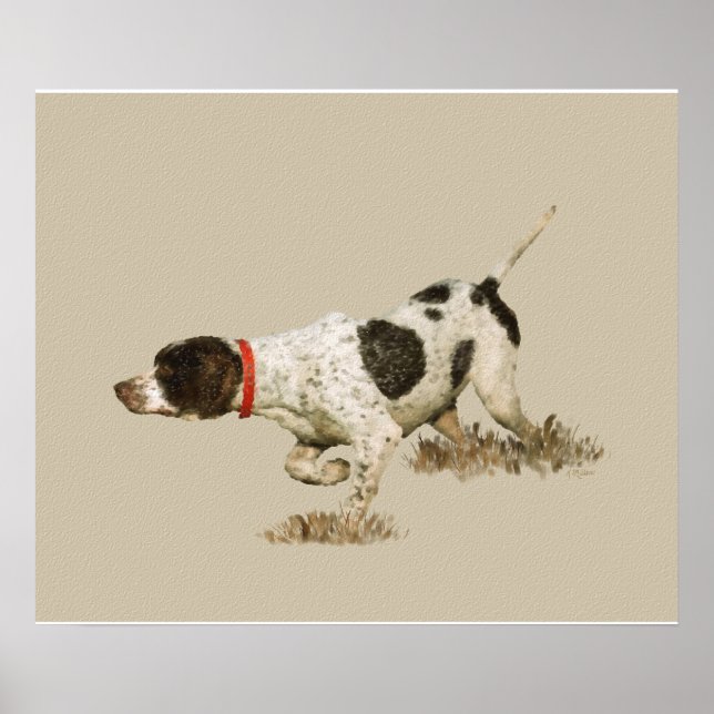 English Pointer Poster (Front)