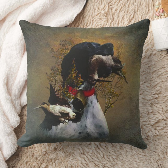 English Pointer   Throw Pillow (Blanket)
