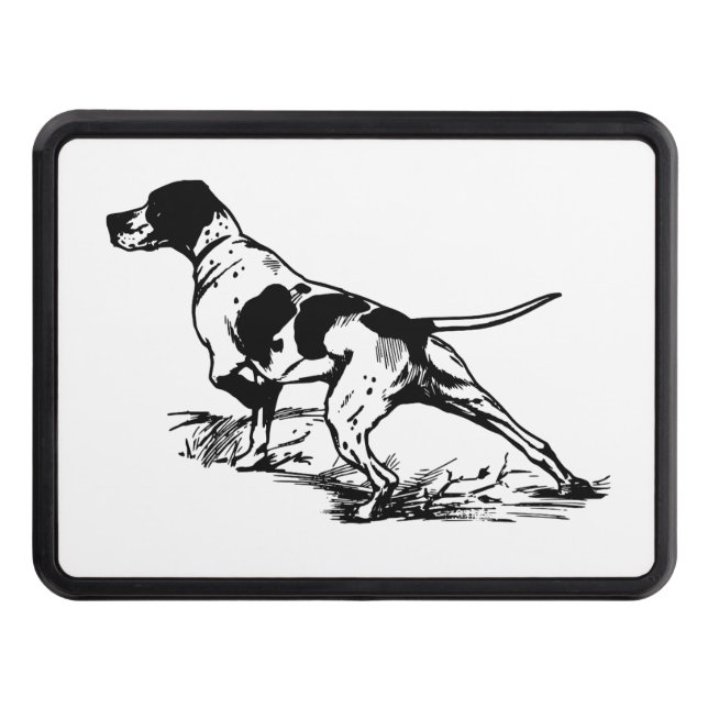 English Pointer Trailer Hitch Cover (Front)