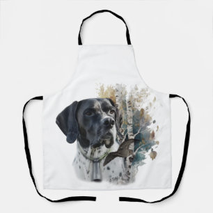 English Pointer , Woodcock Hunting Season , Art  Apron
