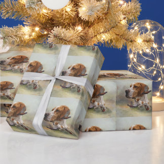English Pointer Wrapping Paper