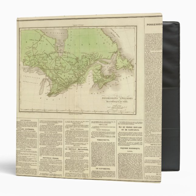 English possessions binder (Front/Inside)