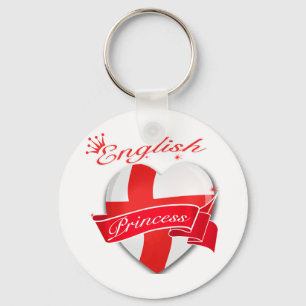 English Princess Keychain