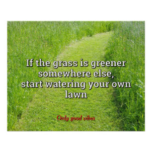 English proverbs about own business poster