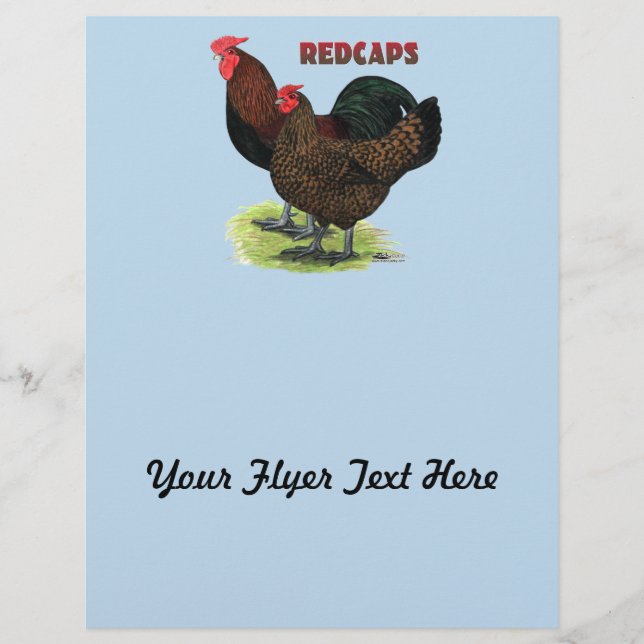 English Redcaps Flyer (Front)