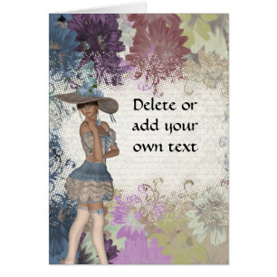 English rose romantic girl