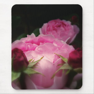 English Roses In Pink Mouse Pad