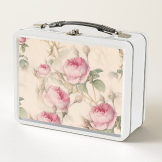 English Roses Metal Lunchbox