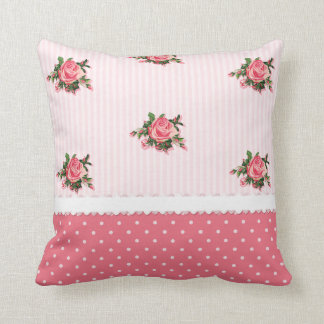 english roses romantic throw pillow