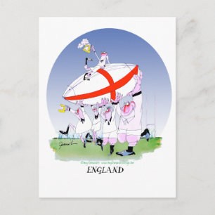 english rugby cheers, tony fernandes postcard