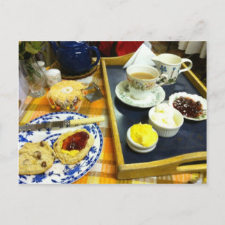 English Scenes, Afternoon Cream Tea 1 Postcard