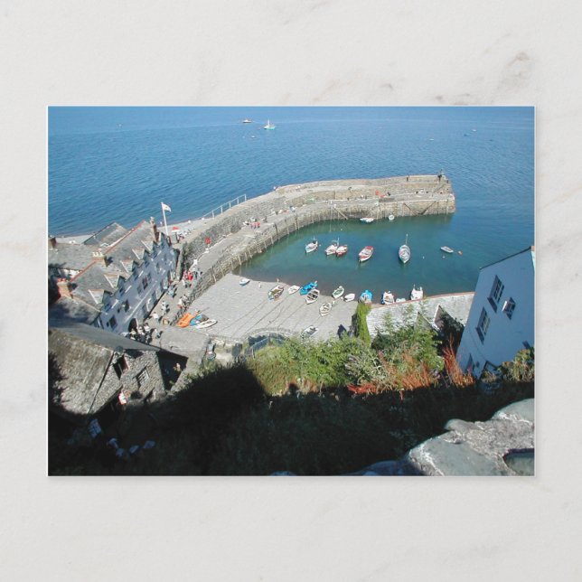 English Scenes, Clovelly, Devon, Postcard (Front)