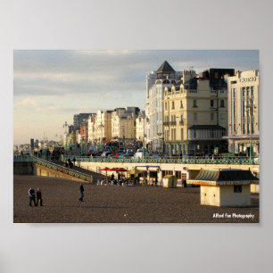 English Seaside Afternoon Poster