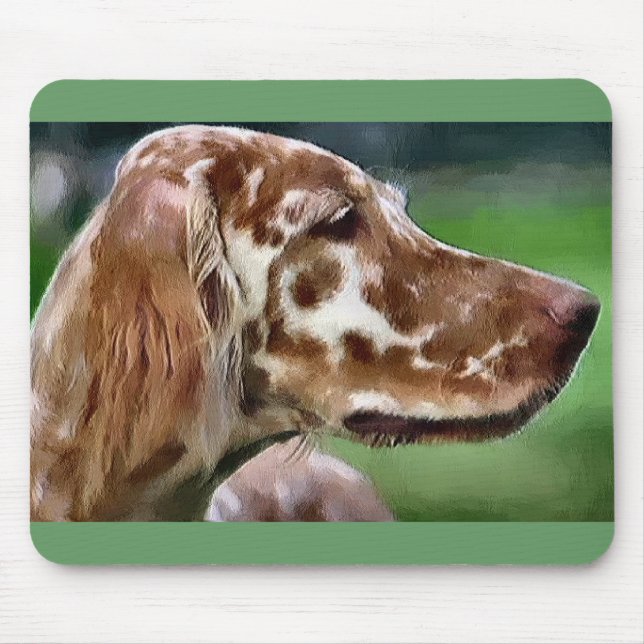 English Setter Art Gifts Mouse Pad (Front)
