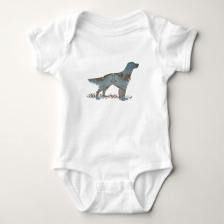 English setter baby bodysuit