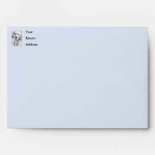 English Setter Blue Belton Painting Dog Art Envelope