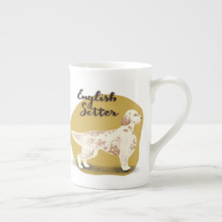 English Setter Bone China Mug