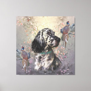 English Setter Canvas Print