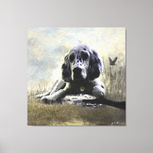 English Setter  Canvas Print