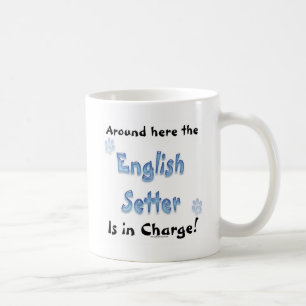 English Setter Charge Coffee Mug