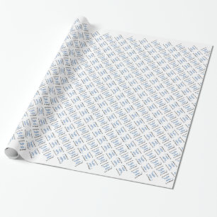 English Setter Charge Wrapping Paper
