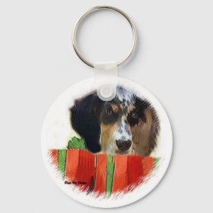 English Setter Christmas Gifts Keychain