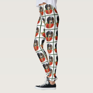 English Setter Christmas Leggings