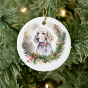 English Setter Ornaments Christmas Ornaments Zazzle CA