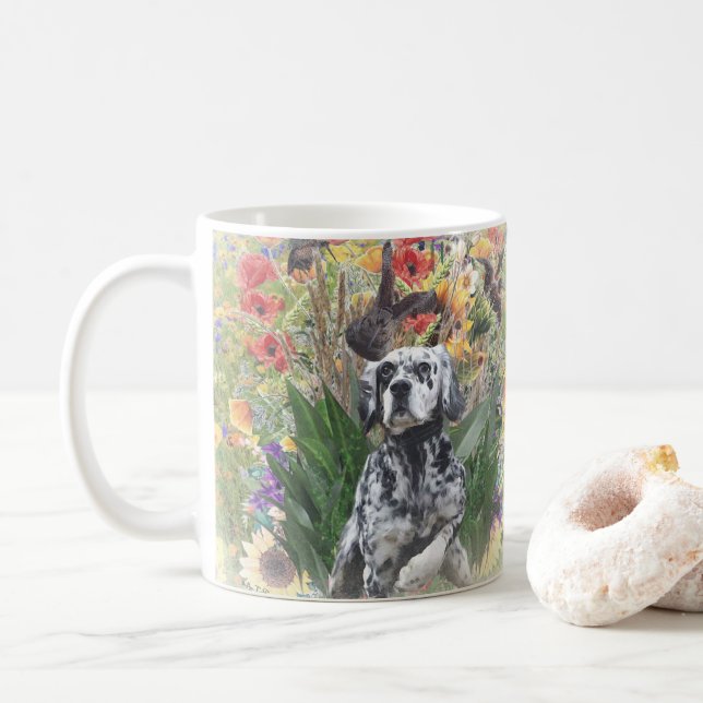 English Setter     Coffee Mug (With Donut)