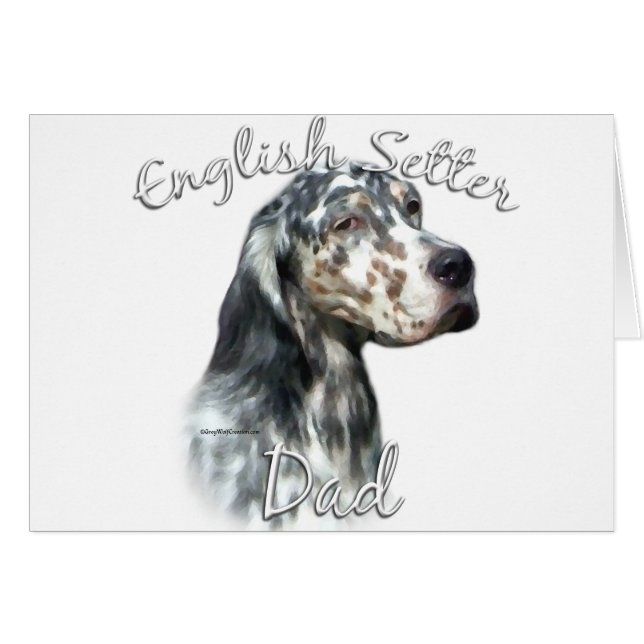 English Setter Dad 2 (Front Horizontal)